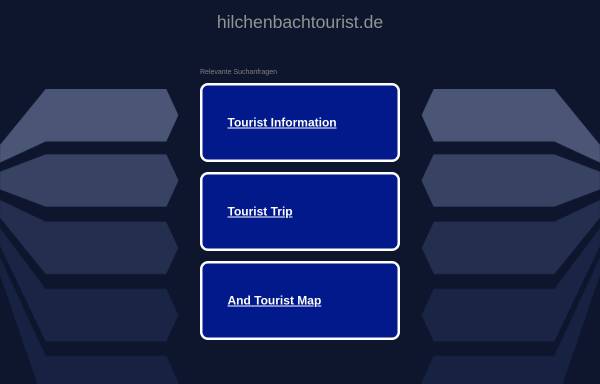 Vorschau von www.hilchenbachtourist.de, Tourismus und Kneipp Verein Hilchenbach e.V.