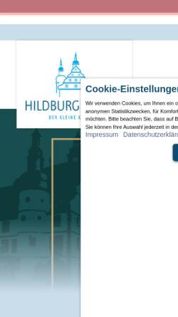 Vorschau der mobilen Webseite www.hildburghausen.de, Hildburghausen