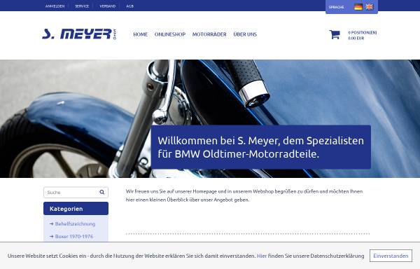 Vorschau von www.meyer-bikes.de, S. Meyer GmbH