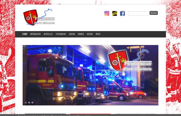 Vorschau von feuerwehr-moembris.de, Freiwillige Feuerwehr Markt Mömbris