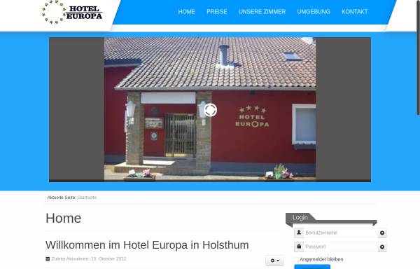 Vorschau von www.hotel-europa-eifel.de, Hotel Europa