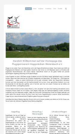 Vorschau der mobilen Webseite www.fsv-howei.de, Flugsport­verein Hoppstädten-Weiersbach e.V.