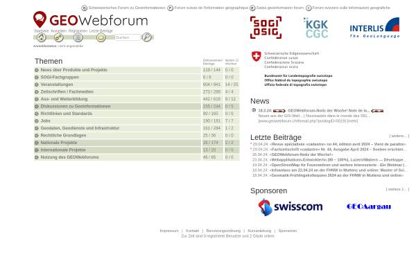 Geowebforum.ch