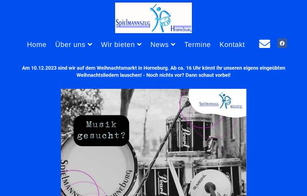 Vorschau von www.spielmannszug-horneburg.de, Spielmannszug Horneburg