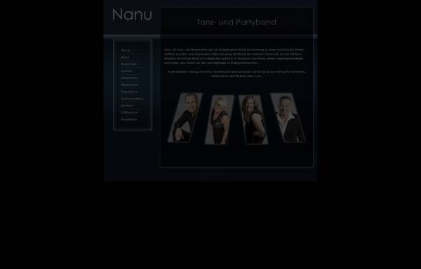 Vorschau von www.nanu-tanzmusik.de, NANU Tanz- und Partyband