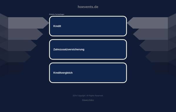 Vorschau von www.hoevents.de, Hoevents - Der Hörsteler Event-Kalender
