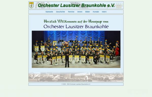 Vorschau von www.lausitzorchester.de, Orchester Lausitzer Braunkohle e.V.