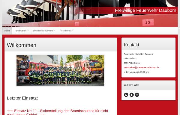 Freiwillige Feuerwehr Hünfelden-Dauborn