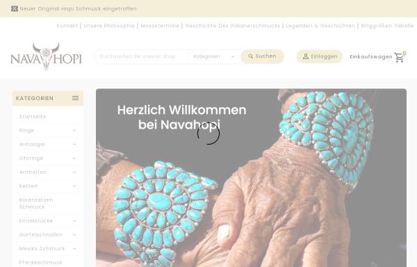 Vorschau von www.navahopi.de, Navahopi Indianerschmuck