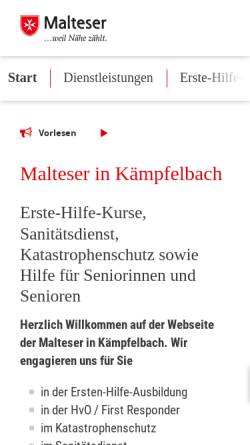 Malteser Hilfsdienst e.V. Kämpfelbach