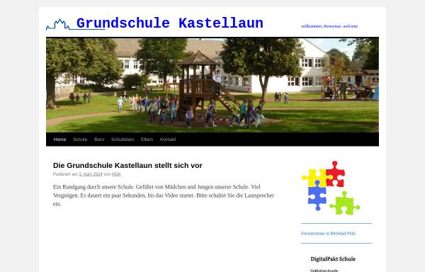 Vorschau von grundschulekastellaun.de, Grundschule Kastellaun