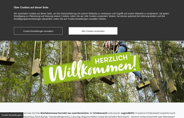 Vorschau von waldabenteuer.de, Waldabenteuer Kastellaun