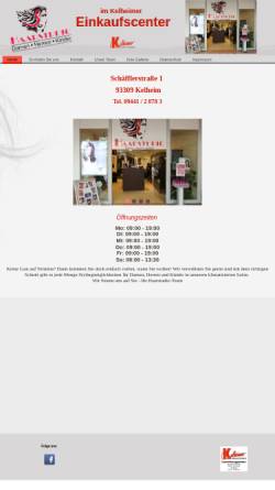 Vorschau der mobilen Webseite friseur-kelheim.de, Friseur Kelheim