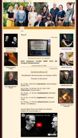 Vorschau der mobilen Webseite www.konzertwinter.de, Kirchheimer Konzertwinter