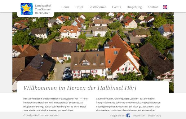 Vorschau von www.zum-sternen.de, Landgasthof Zum Sternen