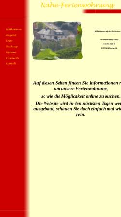 Vorschau der mobilen Webseite www.nahe-ferienwohnung.de, Ferienwohnung König