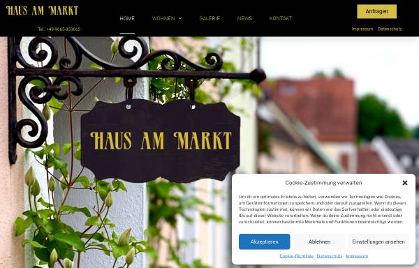 Vorschau von www.hausammarkt.de, Haus am Markt