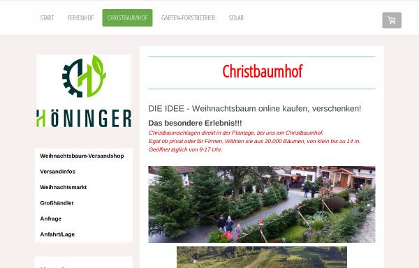 Vorschau von www.ferien-christbaumhof.de, Ferien-Christbaumhof Familie Höninger
