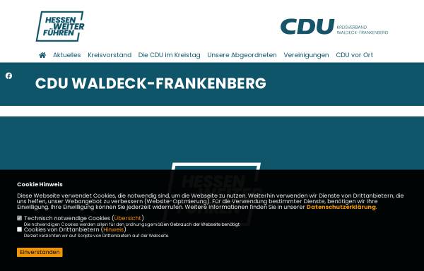 Vorschau von www.cdu-waldeck-frankenberg.de, CDU Stadtverband Korbach