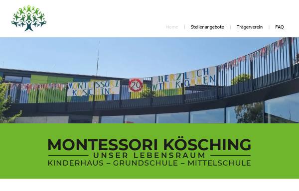 Vorschau von www.montessori-koesching.de, Montessori-Verein Kösching e. V.