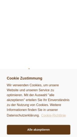 Vorschau der mobilen Webseite www.landhotel-krausnick.de, Landhotel Krausnick