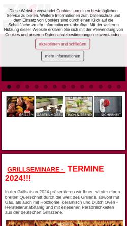 Vorschau der mobilen Webseite www.zach-krumbach.de, Zach KG