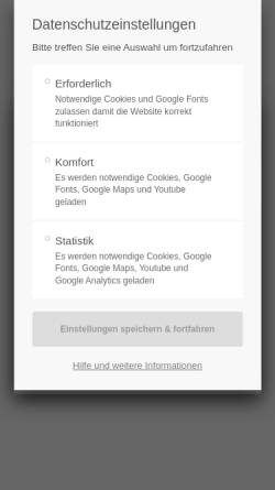 Vorschau der mobilen Webseite praxispilgerzell.de, Praxisteam Pilgerzell