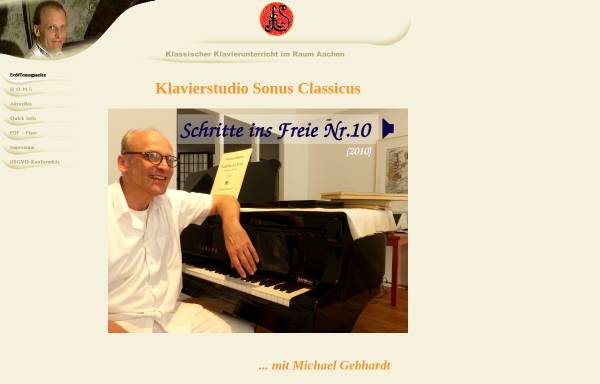 Vorschau von www.klassischer-klavierunterricht.de, Gebhardt, Michael