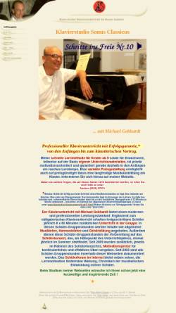 Vorschau der mobilen Webseite www.klassischer-klavierunterricht.de, Gebhardt, Michael