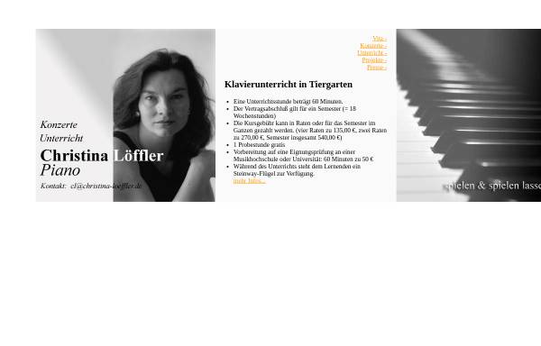 Vorschau von www.christina-loeffler.de, Löffler, Christina