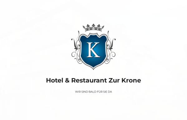 Vorschau von www.zurkrone-nassau.de, Hotel-Restaurant Zur Krone