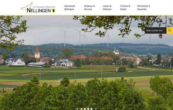 Vorschau von www.nellingen.de, Nellingen