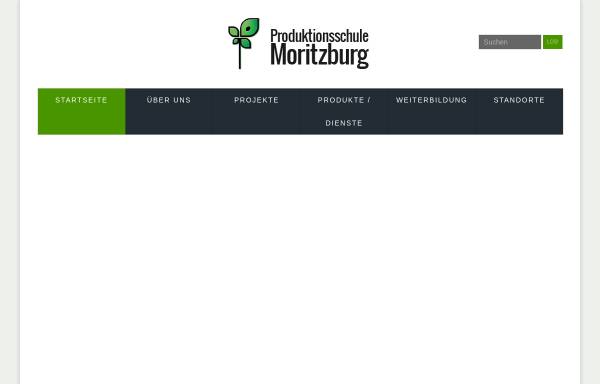 Vorschau von www.produktionsschule-moritzburg.de, Produktionsschule Moritzburg