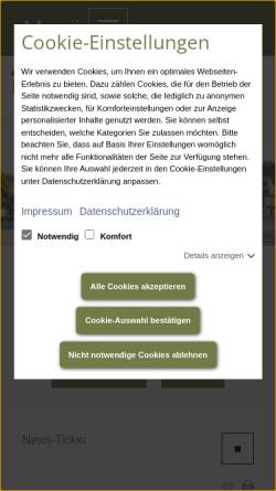 Vorschau der mobilen Webseite www.neukirch-gemeinde.de, Neukirch