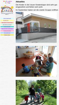Vorschau der mobilen Webseite www.iivs.de, Kindergarten Sankt Vitus
