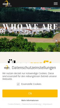 Ovofit Eiprodukte