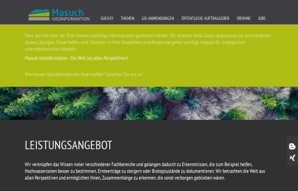 Vorschau von www.masuch.de, Masuch Informationssysteme