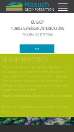 Vorschau der mobilen Webseite www.masuch.de, Masuch Informationssysteme
