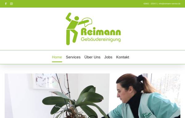 Vorschau von reimann-service.de, Reimann Gebäudereinigung GmbH