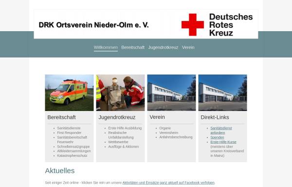 Vorschau von www.drkovnieder-olm.de, DRK Ortsverein Nieder-Olm e.V.