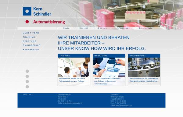 Vorschau von www.ks-automation.de, Kern / Schindler
