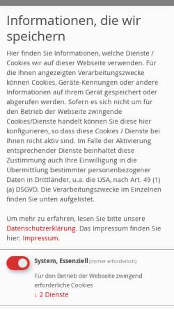 Vorschau der mobilen Webseite spd-noerdlingen.de, SPD-Ortsverein Nördlingen