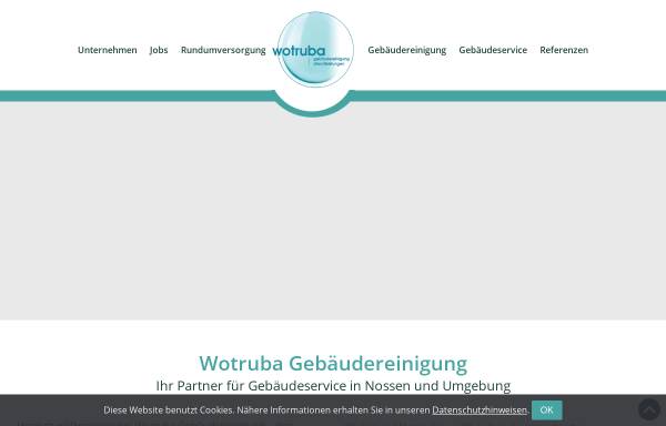 Vorschau von www.wotruba-gebaeudereinigung.de, Wotruba Gebäudereinigung