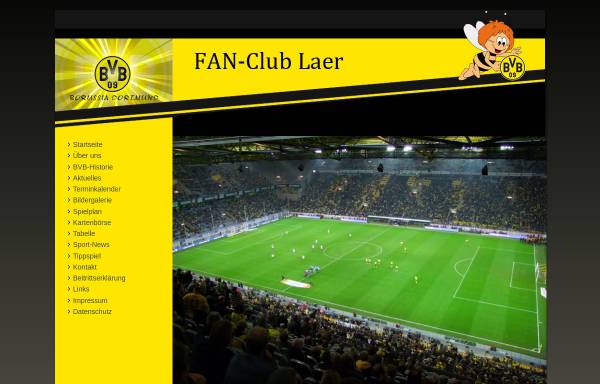 Vorschau von www.bvb-fanclub-laer.de, BVB-Fanclub Laer
