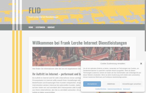 Vorschau von www.flid.de, Frank Lerche Internet Dienstleistungen