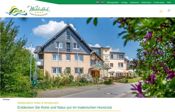 Vorschau von waldesblick.de, Waldesblick - Ferienhof & Gasthaus