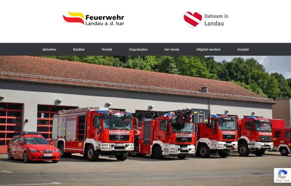 Vorschau von www.feuerwehr-landau-isar.de, Freiwillige Feuerwehr Landau (Isar)