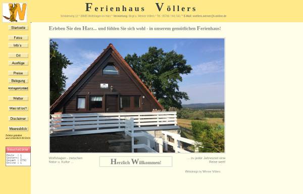 Vorschau von voellers-online.de, Ferienhaus Völlers