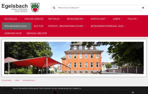 Vorschau von www.vhs-egelsbach.de, Volkshochschule Langen
