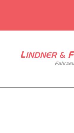 Vorschau der mobilen Webseite www.lindner-fischer.com, Lindner & Fischer Fahrzeugbau GmbH